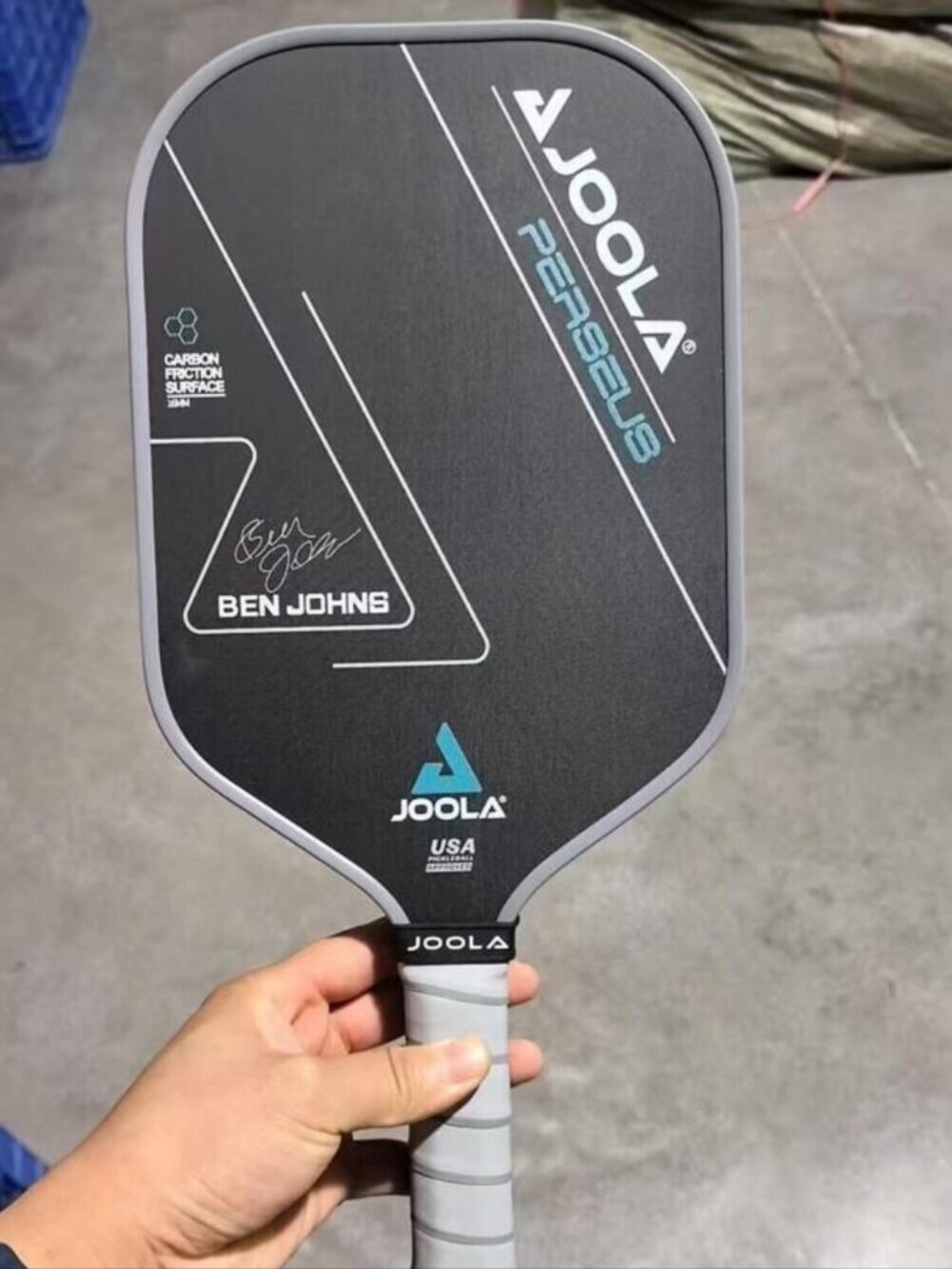 JOOLA Ben Johns Perseus Series Pickleball Paddle 16mm Charged Carbon.